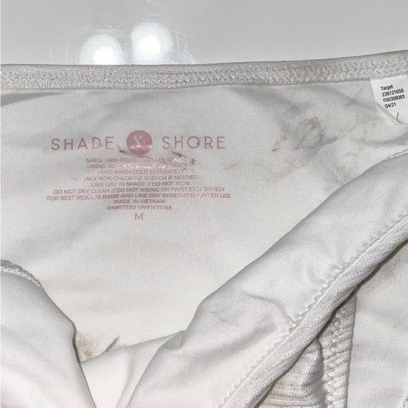 NWT White Tie-Side Bikini Bottom - Picture 8 of 8